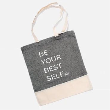 Be your best selft bag for Charity